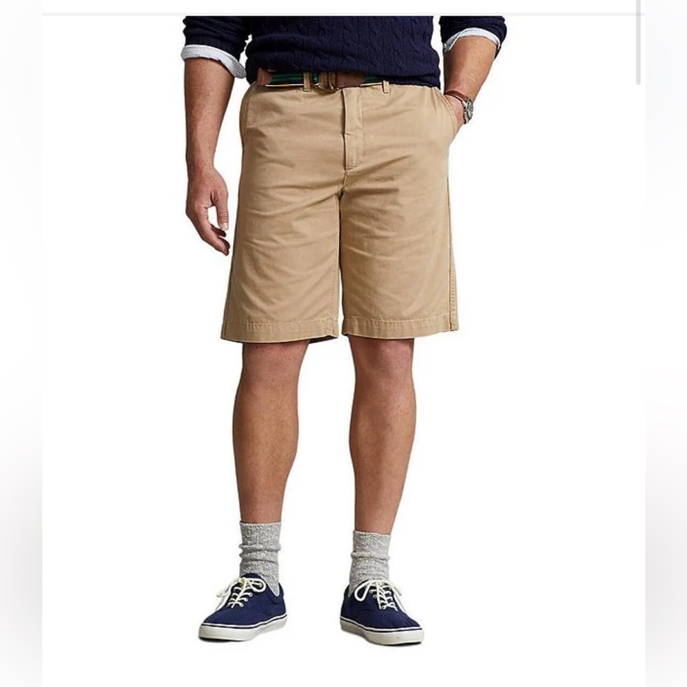 Polo by Ralph Lauren Classic Fit Tan Shorts